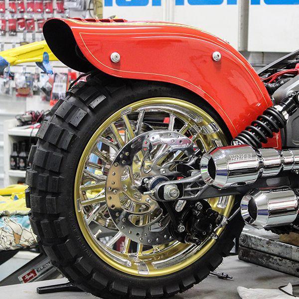 Indian Scout Outrider リアフェンダー Klock Werksの画像