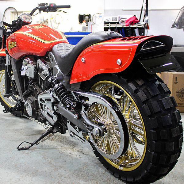 Indian Scout Outrider リアフェンダー Klock Werksの画像