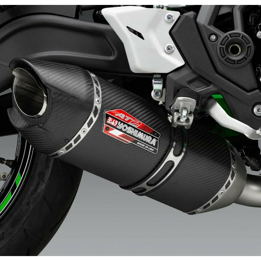 USヨシムラ AT2 フルシステムマフラー KAWASAKI NINJA650 / Z650 (2017