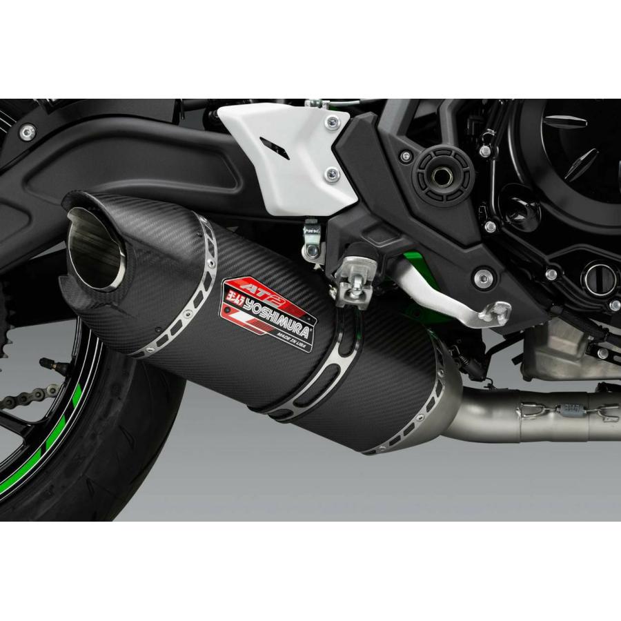 USヨシムラ AT2 フルシステムマフラー KAWASAKI NINJA650 / Z650 (2017