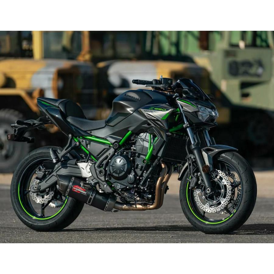 しん USヨシムラ AT2 フルシステムマフラー KAWASAKI NINJA650 / Z650 (2017
