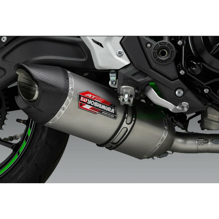 ハーレー　マフラー USヨシムラ AT2 フルシステムマフラー KAWASAKI NINJA650 / Z650 (2017