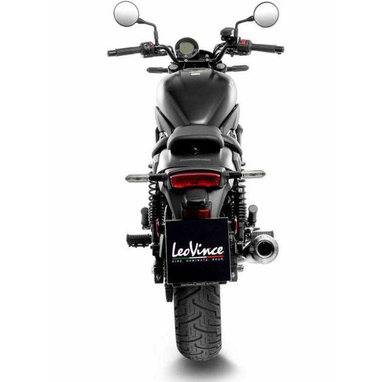 LEOVINCE スリップオンマフラー CLASSIC RACER ブラックエディション