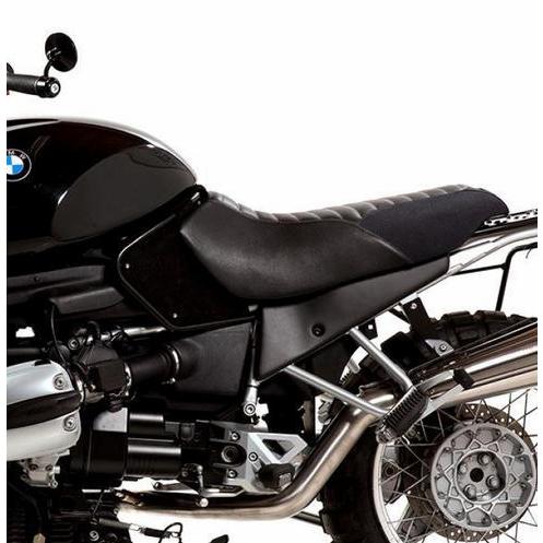 ブラックレザーサドル BMW R850R, R1100R キャンバス UNIT GARAGE