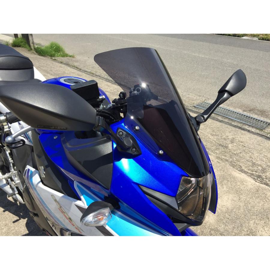 スズキ GSX250R スクリーン(スモーク) ACRY Point : モトパーツ バイク