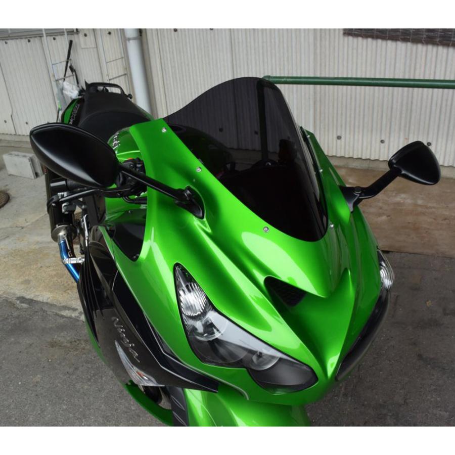 カワサキ ZX-14R スクリーン(スモーク) ACRY Point : モトパーツ