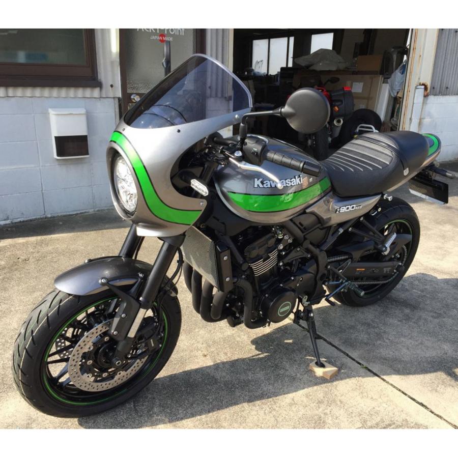 カワサキ Z900RS CAFE スクリーン(スモーク) ACRY Point : モトパーツ