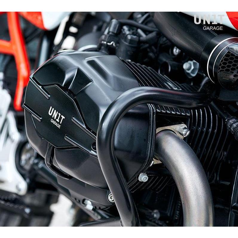 BMW RnineT R1200GS バルブヘッドカバー エンジンカバー ブラック UNIT GARAGE (ユニットガレージ)｜motoparts