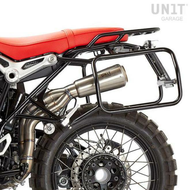 BMW RnineT シリーズ サイドキャリア ブラック UNIT GARAGE