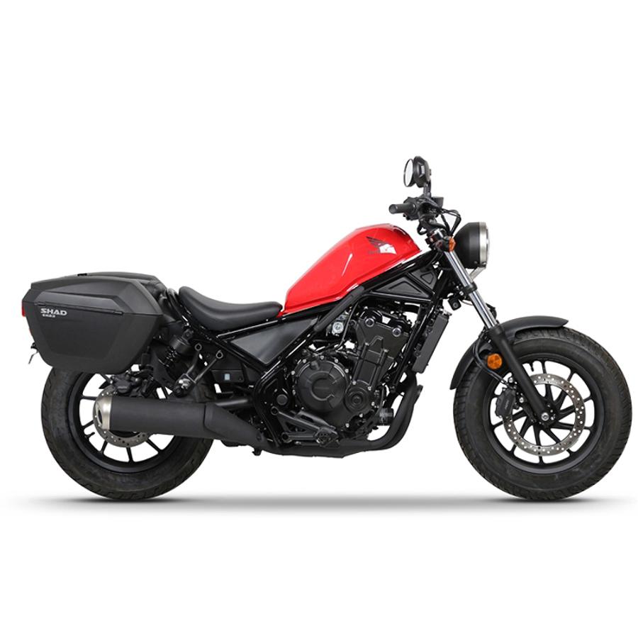 ホンダ レブル250/500 3Pサイドケースフィッティングキット SHAD