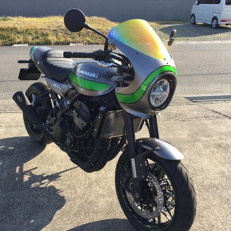 カワサキ Z900RS CAFE スクリーン(ミラー) ACRY Point : モトパーツ