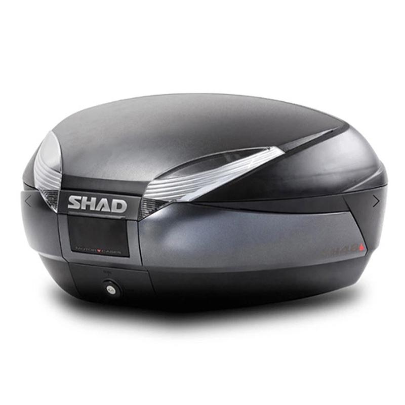 SHAD SH48 トップケース 48L (ダークグレー/無塗装ブラック