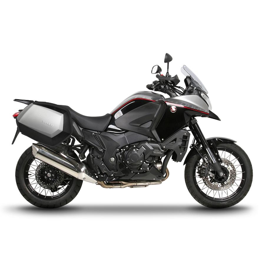 SHAD SH35 ハイブリッドサイドケースセット 片側35L (アルミ/無塗装 