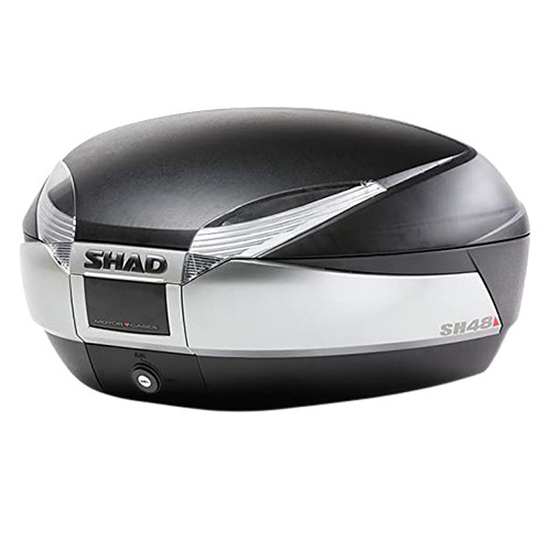 SHAD SH48 トップケース 48L (チタニウム/無塗装ブラック 