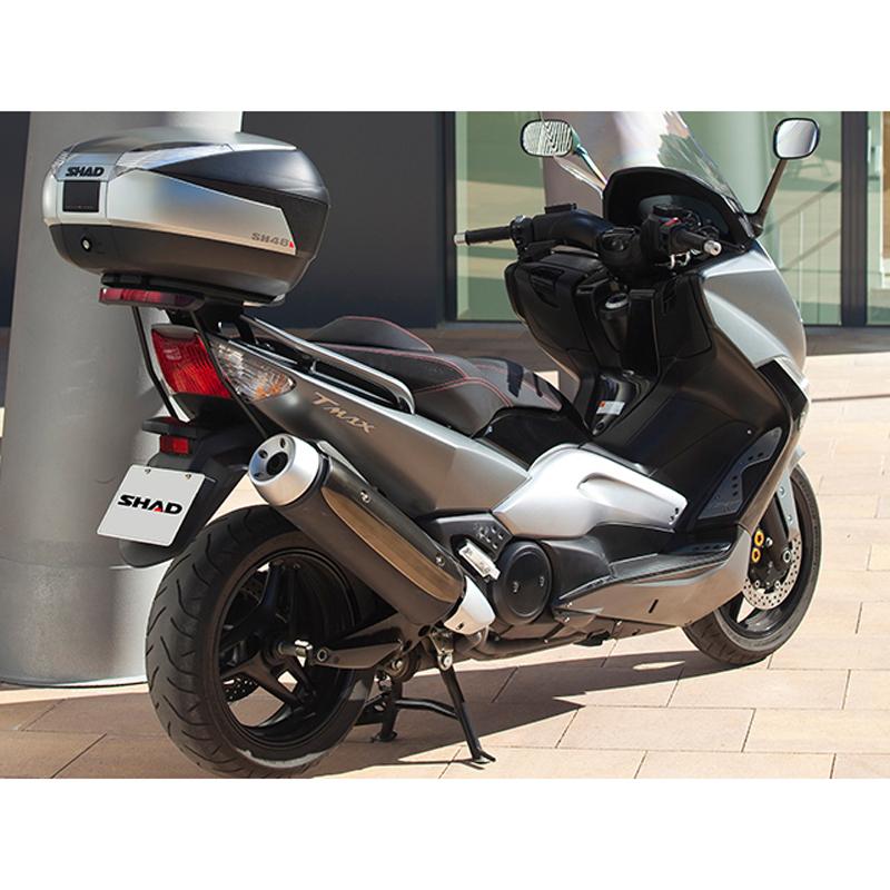 SHAD SH48 トップケース 48L (チタニウム/無塗装ブラック 