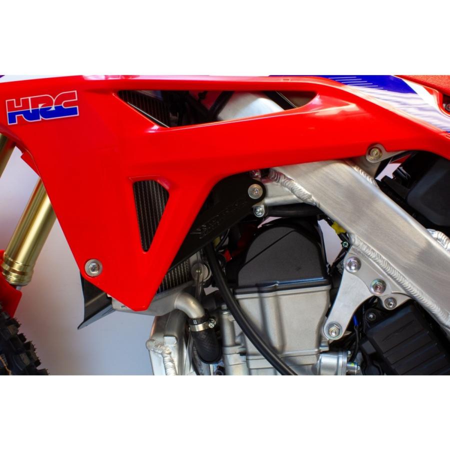 CRF250R CRF450R ラジエーター ブレース ブラック ワークス 