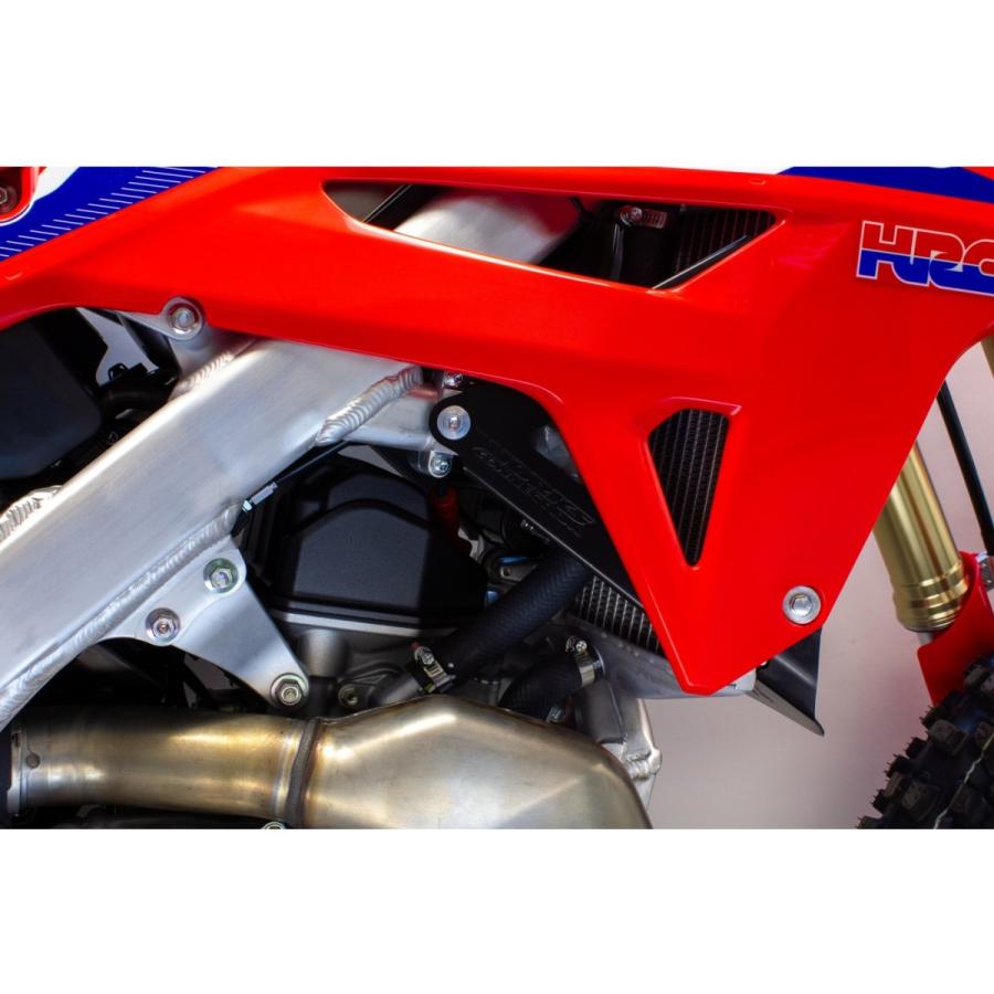 CRF250R CRF450R ラジエーター ブレース ブラック ワークス