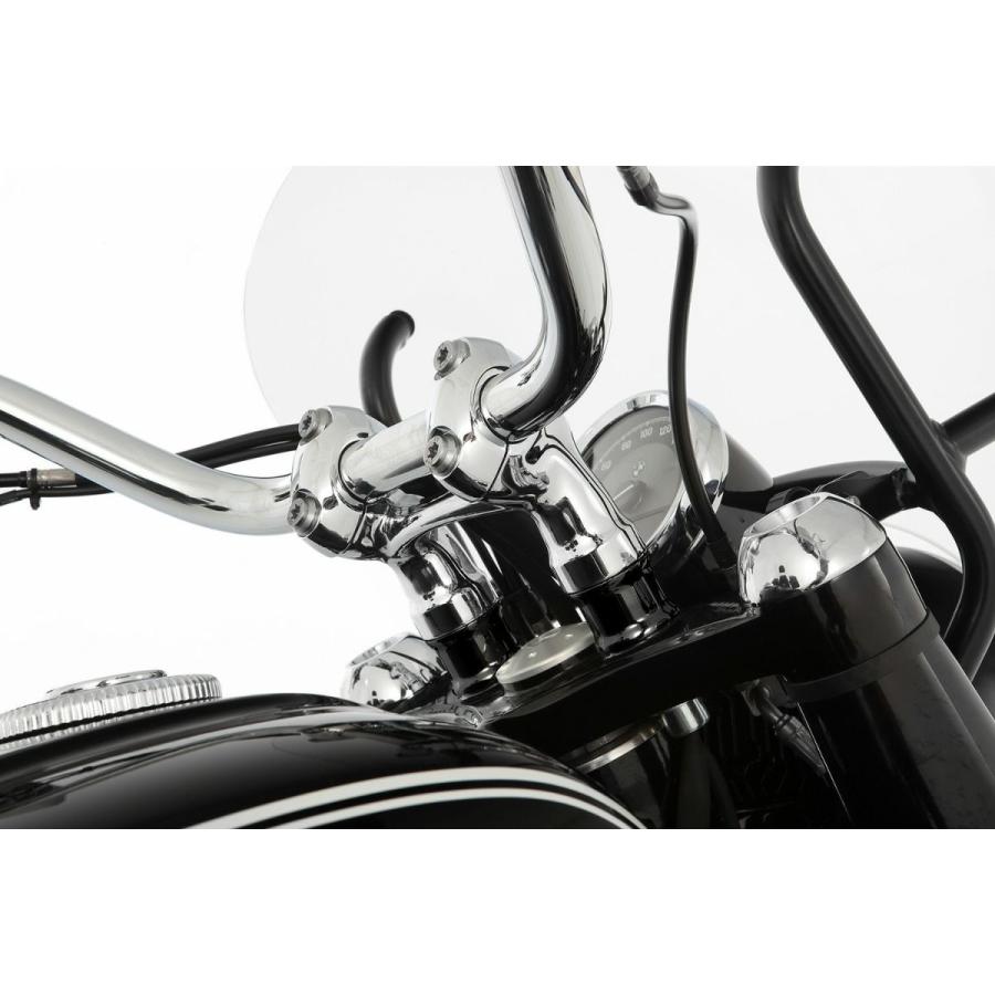 BMW R18 ハンドルバーライザー 25mm ブラック ワンダーリッヒ