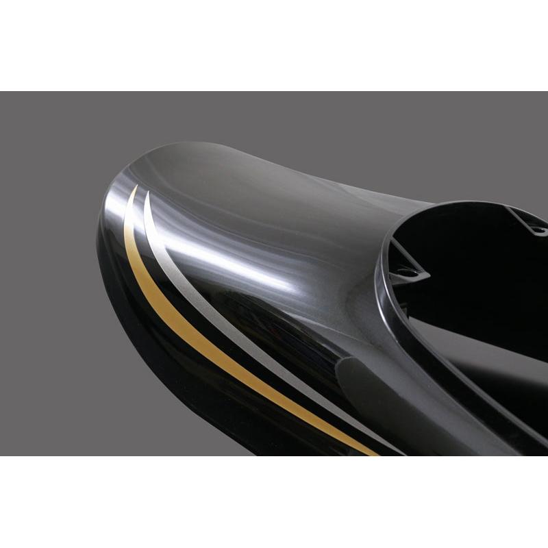 カワサキ Z900RS/CAFE ロングテールカウル メタリックスパークブラック