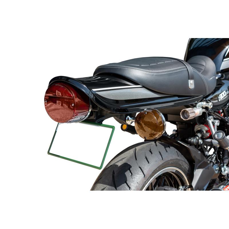 カワサキ Z900RS/CAFE ロングテールカウル エボニー x シルバー カワサキ Z900RS/CAFE ロングテールカウル エボニー x シルバー