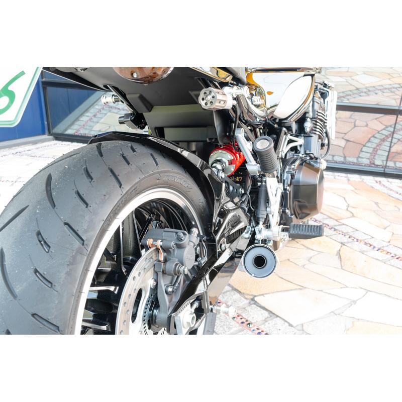 カワサキ Z900RS/CAFE FRPリアフェンダー キャンディトーングリーン