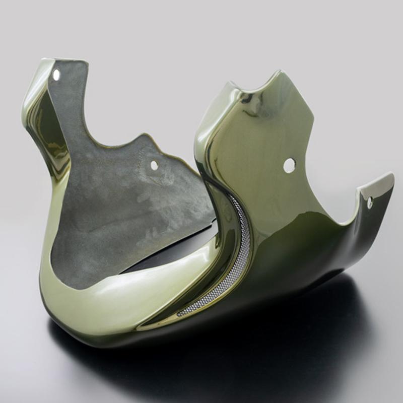 カワサキ Z900RS/CAFE チンスポイラー キャンディトーングリーン