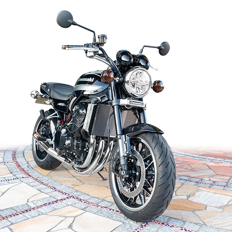 カワサキ Z900RS/CAFE FRPフロントフェンダー 未塗装(黒ゲル) アーキ_6