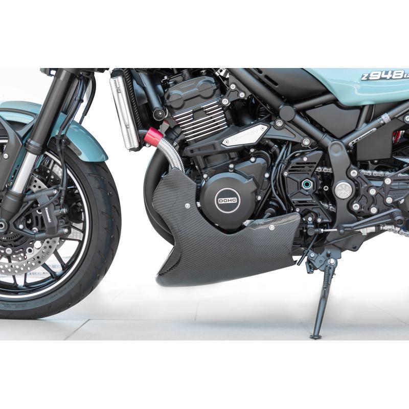 z900rs アーキ　チンスポイラー　メタリックディアブロブラック カワサキ Z900RS/CAFE チンスポイラー メタリックディアブロブラック
