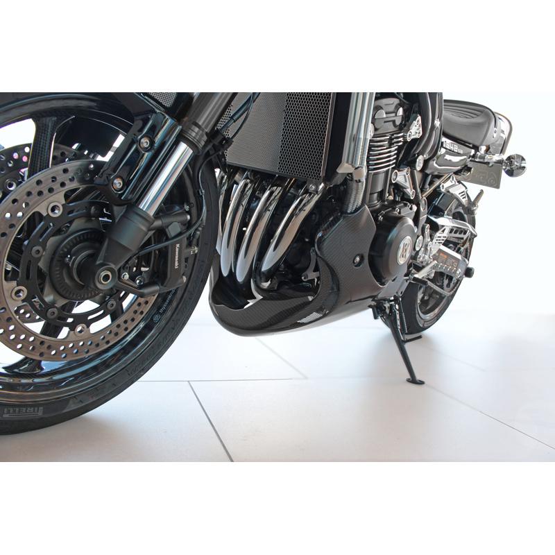 カワサキ Z900RS/CAFE カーボンチンスポイラー アーキ : モトパーツ