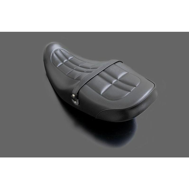 Z900RS/CAFE シート Z1/Z2タイプ 艶有りブラック GEL入り ベルト付属