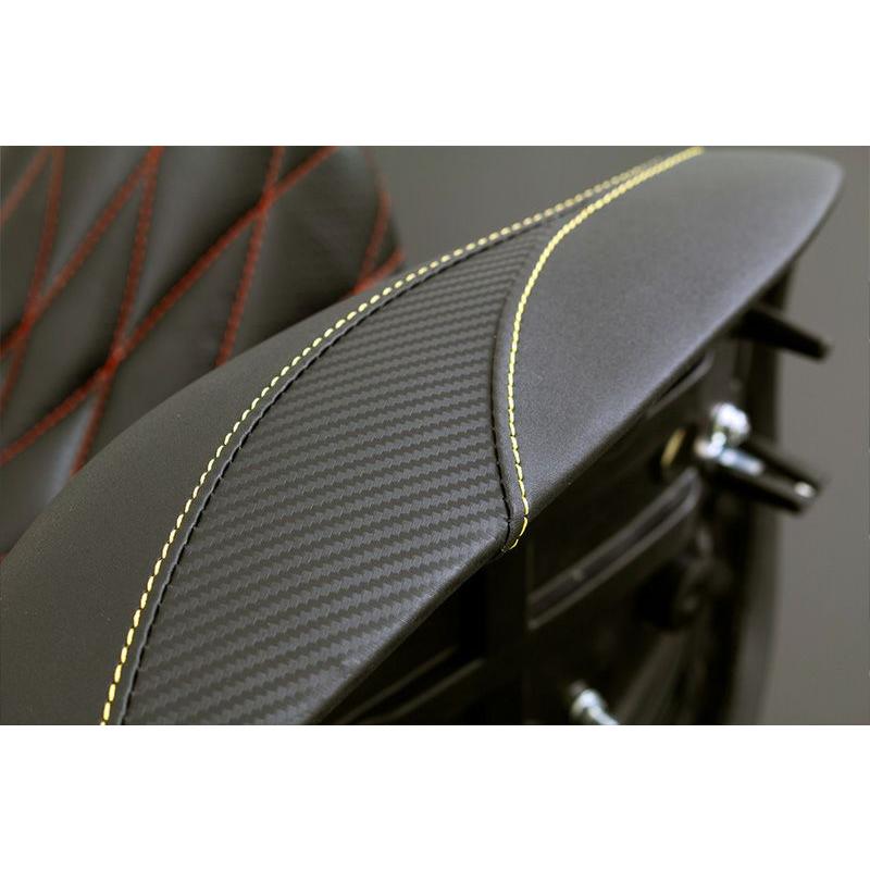 Z900RS/CAFE ヴァイパーシート イエロー スエード調バックスキン ARCHI