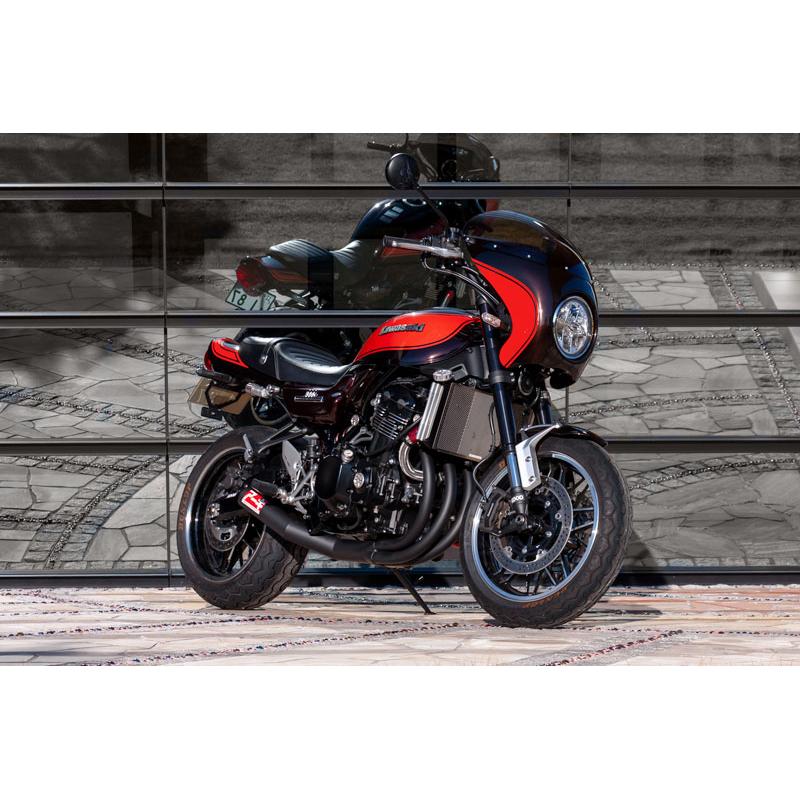 カワサキ Z900RS/CAFE 手曲げショート管集合マフラー(JMCA認証) アーキ