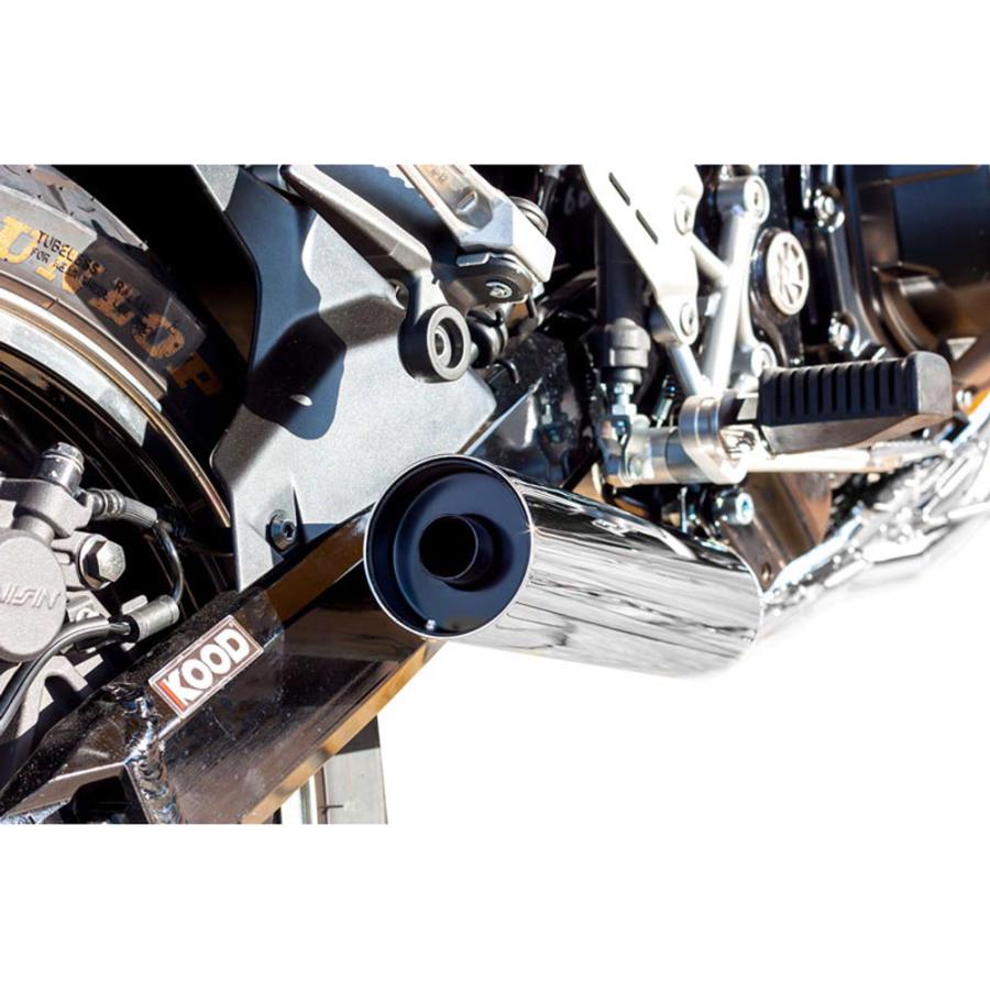 カワサキ Z900RS/CAFE 427ショート管 6ピース集合マフラー (JMCA) クローム ARCHIの画像