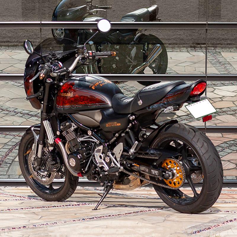 カワサキ Z900RS/CAFE ビレット・ハニカムスプロケットカバー
