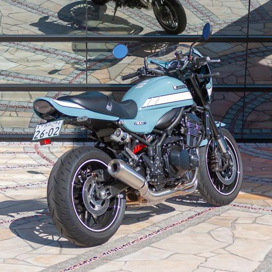 カワサキ Z900RSCAFE SUPER BIKE ステンレスハンドルバー アーキ