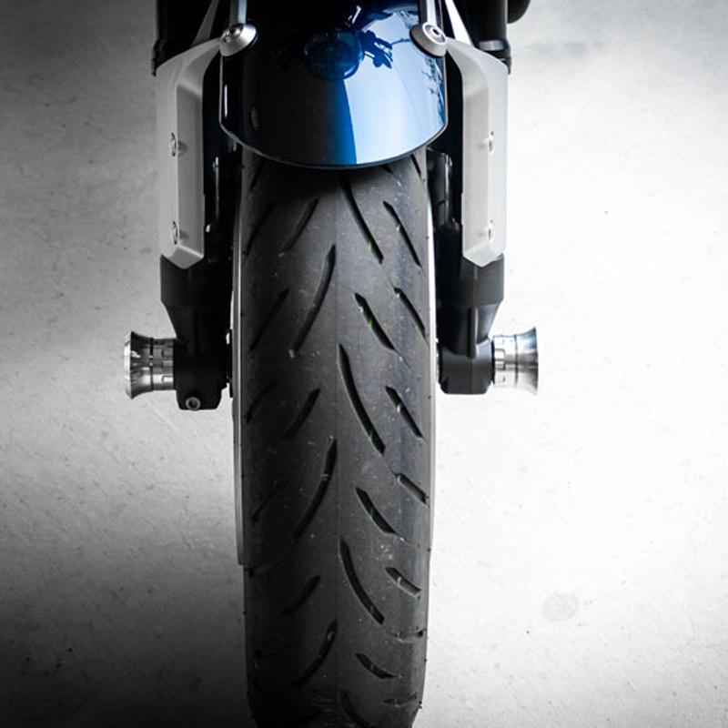 カワサキ Z900RS、Z900RS CAFE フロントアクスルガード(ゴールド