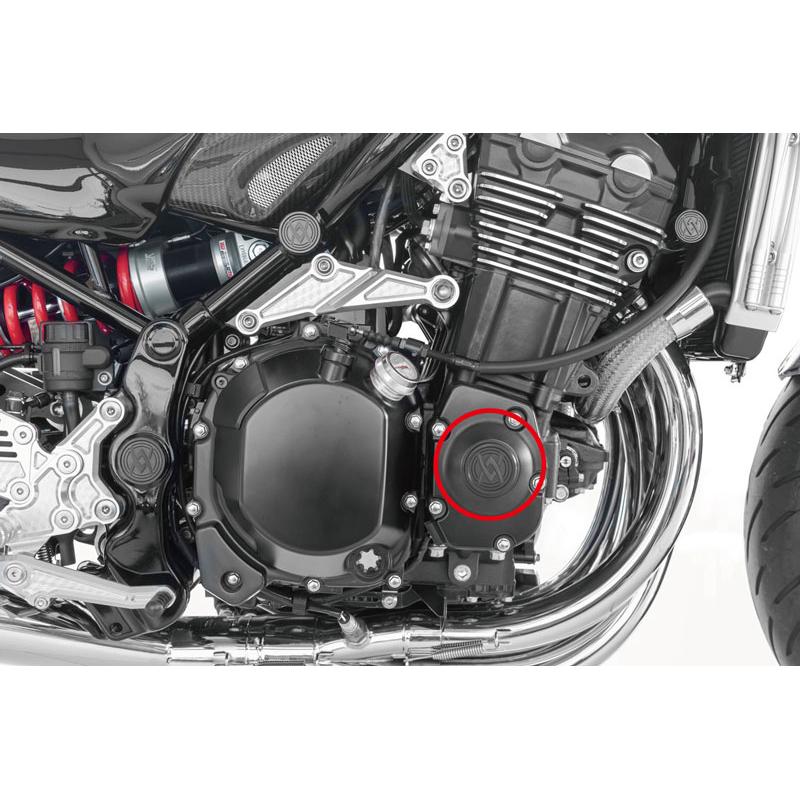 カワサキ Z900RS/CAFE ジェネレーター/パルサーカバーセット ブラック