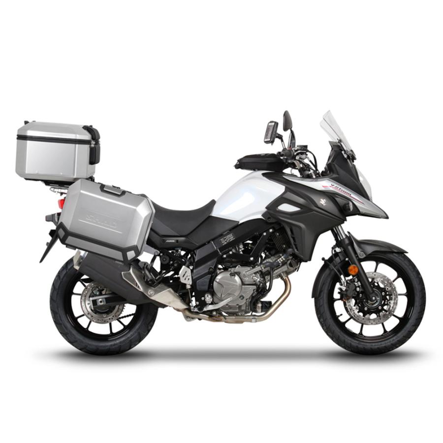 スズキ Vストローム650/XT 4Pサイドケースフィッティングキット SHAD_5