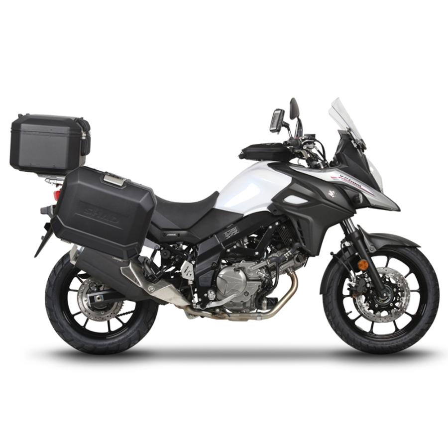 スズキ Vストローム650/XT 4Pサイドケースフィッティングキット SHAD_6