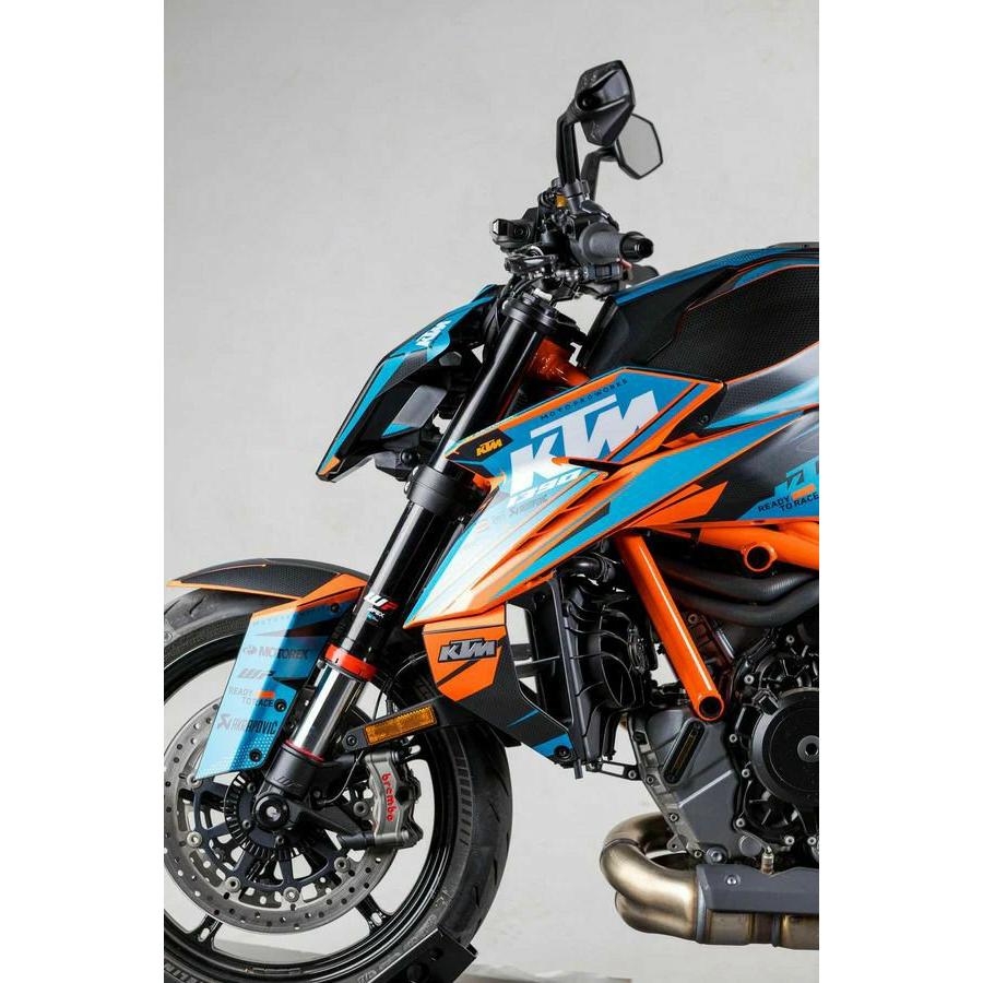Moto Pro Works フルデカールキット Nebula (ブルー) グロス仕上 KTM