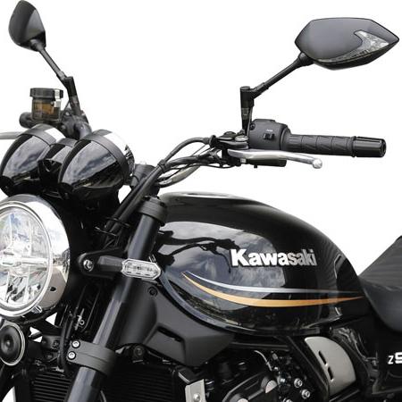 KIJIMA TECH07 シーケンシャルウィンカー付ハンドルマウントミラー