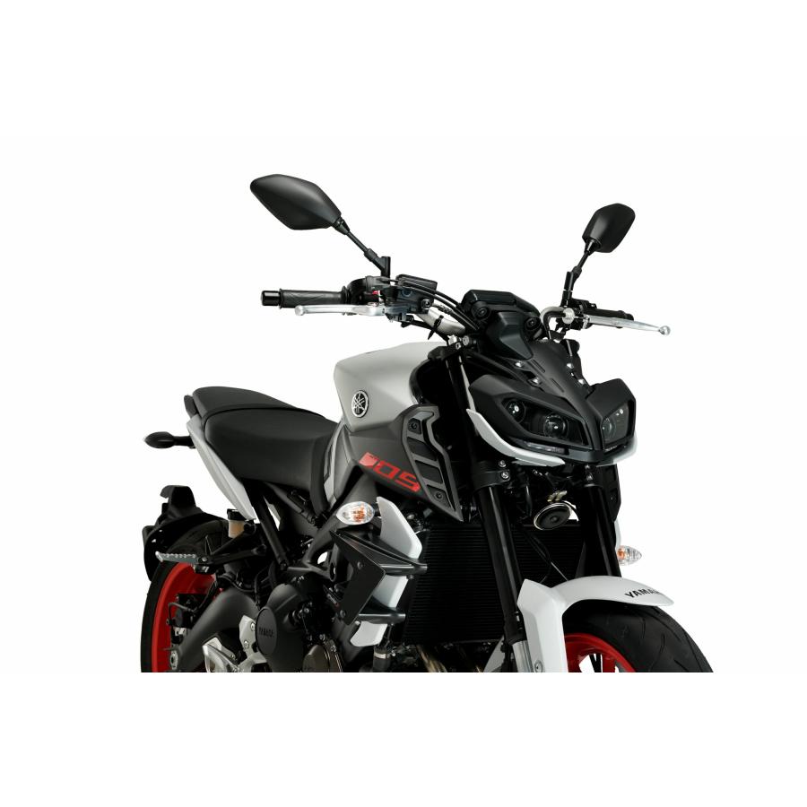 Puig ダウンフォース ネイキッドスポイラー ブラック YAMAHA MT-09 (2017-2020)/SP (2018-2020)_1