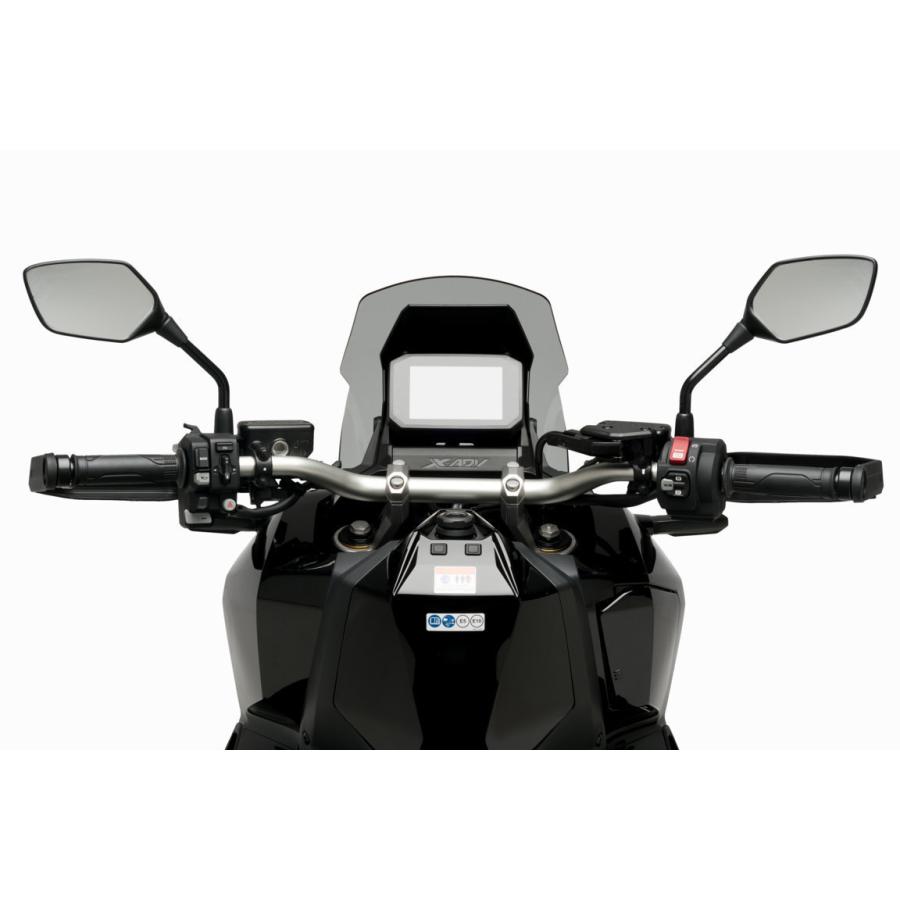 Puig(プーチ) スポーツ ウィンドシールド スクリーン X-ADV 21- ダーク