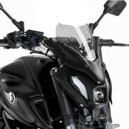 MT-07 2021- スクリーン ウインドシールド スポーツ スモーク プーチ