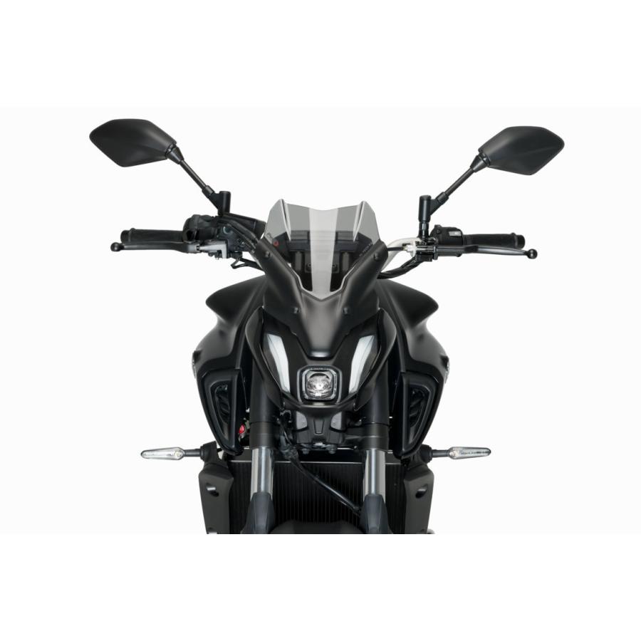 MT-07 2021- スクリーン ウインドシールド スポーツ レッド プーチ