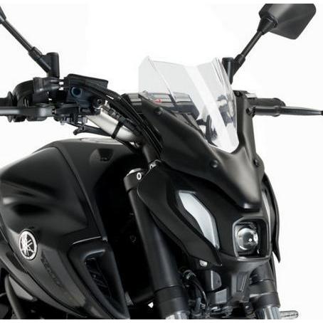 MT-07 2021- スクリーン ウインドシールド スポーツ クリア プーチ