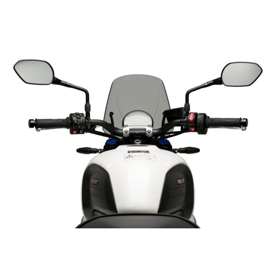 トライアンフ トライデント660 Puig スモークウィンドシールド プーチ(Puig) New Generation Sport スクリーン/ウインドシールド