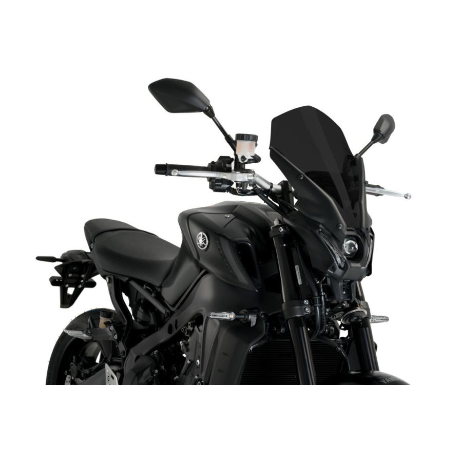 [値下げ]MT-09 Puig プーチ　スクリーン　スモーク　シールド MT-09 2021- スクリーン ウインドシールド ツーリング ダークスモーク