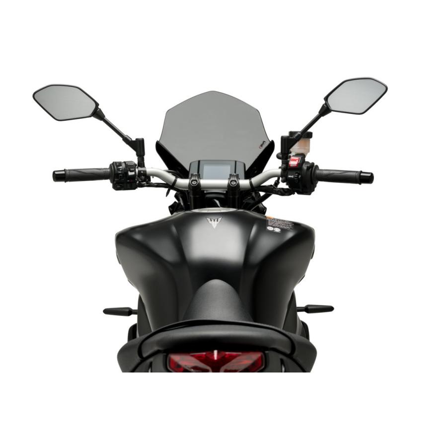 MT-09 2021- スクリーン ウインドシールド ツーリング ダークスモーク