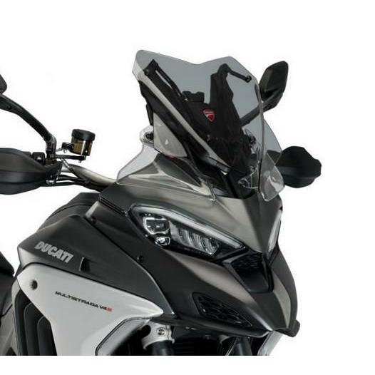 ムルティストラーダ V4/V4S 21〜 スポーツスクリーン スモーク Puig